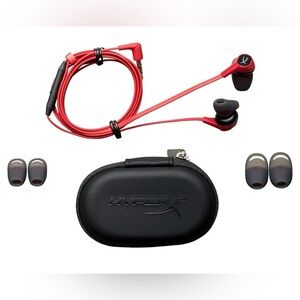 HyperX Cloud Earbuds Gaming Headphones with Mic for Nintendo Switch and Mobile G